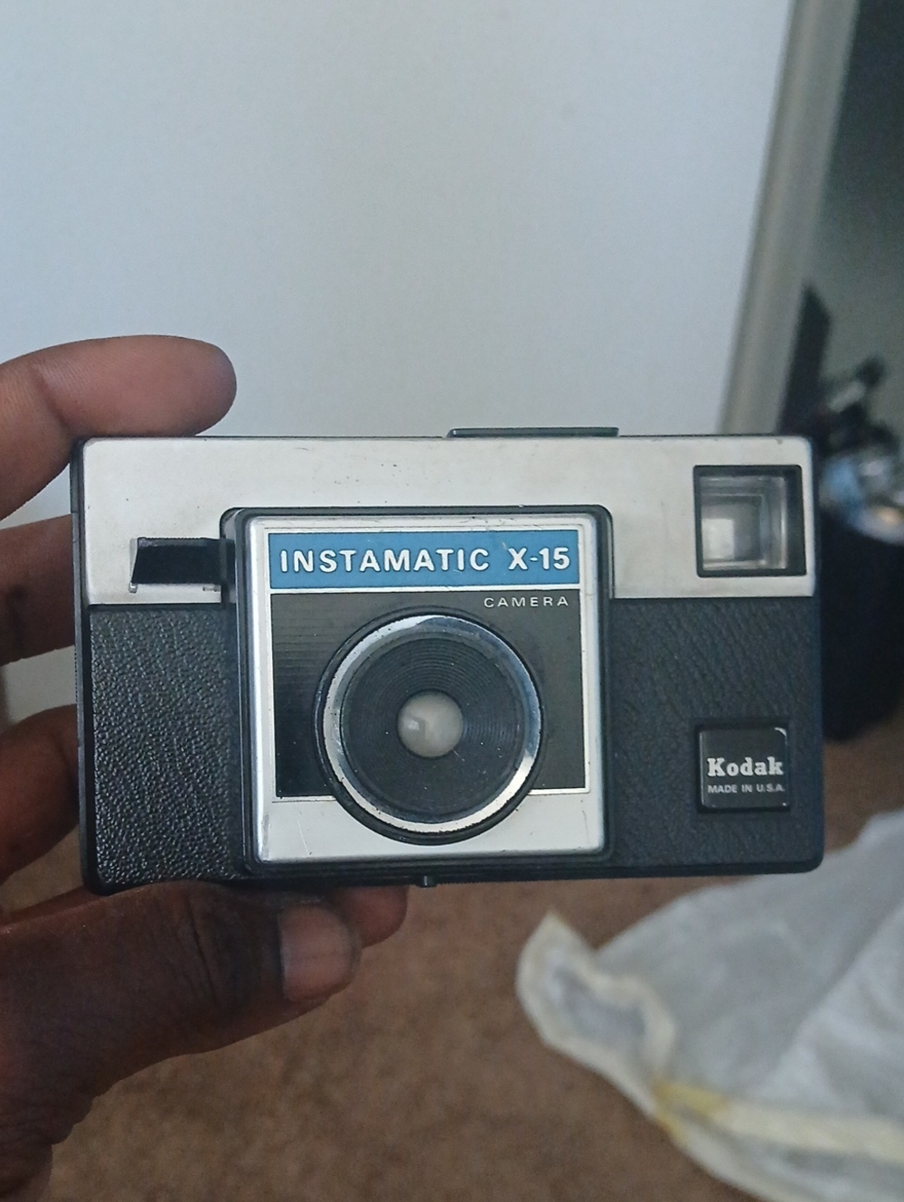 Kodak Instamatic X-15 Camera - Black